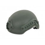ACM Replica of MICH2001 helmet with rails - olive